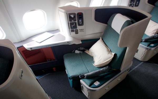 Cathay Pacific Business Class