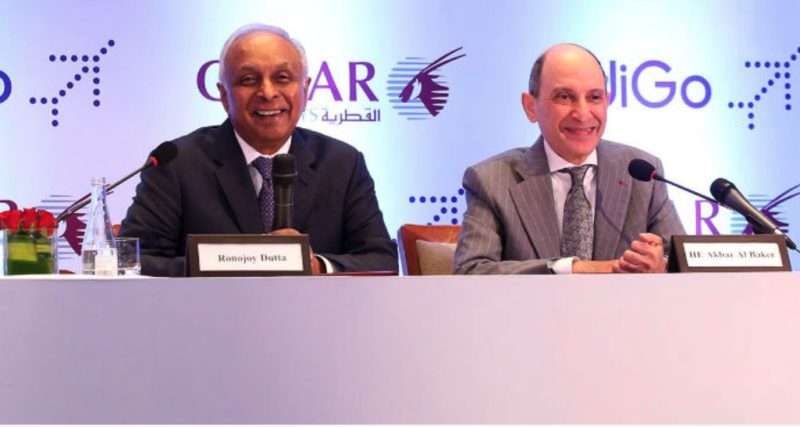 Qatar Airways IndiGo codeshare agreement